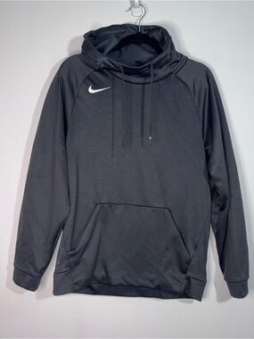 Nike Dri-FIT Therma Pullover Hoodie Gray Men’s Small Athletic Sweatshirt